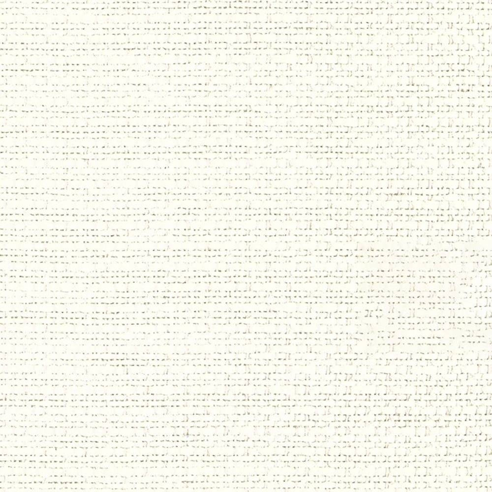 Close-up of cream off-white rayon (78%)/polyester (22%) upholstery fabric showing a subtle woven grid texture, ideal for contemporary and modern sofas.