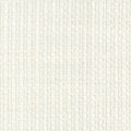 Close-up of cream boucle upholstery fabric showing a small looped basket-weave texture; 17% wool, 62% acrylic, 9% viscose and 12% polyester blend designed for sofas.