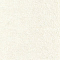 Close-up of cream boucle upholstery fabric swatch with soft looped texture in an off-white tone; composition includes wool, linen, viscose, acrylic and polyester, suitable for sofa upholstery.