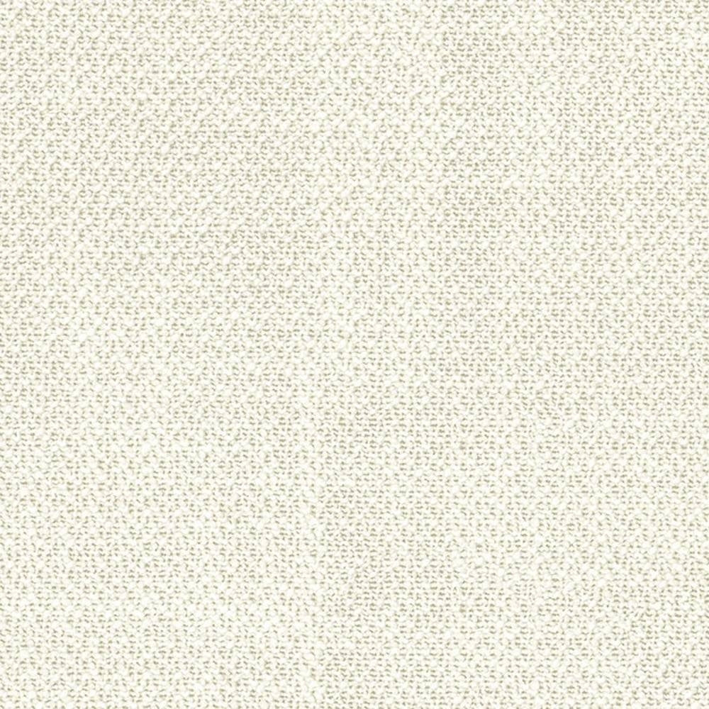 Close-up of neutral cream upholstery fabric showing a tight looped weave texture; 30% wool, 50% acrylic, 20% polyester blend suitable for contemporary sofas.