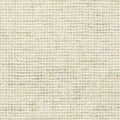 Close-up of beige-cream woven upholstery fabric for sofas, showing a tight textured weave with subtle neutral flecks; 6% wool, 6% linen, 35% acrylic and 53% polyester for durable contemporary-modern upholstery.