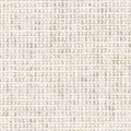 Close-up of cream boucle upholstery fabric showing a tight woven, looped texture with subtle beige flecks; durable sofa fabric blend of 15% wool, 42% acrylic and 43% polyester.