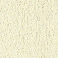 Close-up swatch of cream boucle upholstery fabric for sofas showing a soft, looped nubby texture in a 30% wool / 47% acrylic / 23% polyester blend.