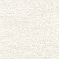 Close-up of cream boucle upholstery fabric showing a soft, nubby texture; 30% wool/35% acrylic blend ideal for contemporary sofas.