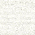 Close-up of cream boucle upholstery fabric showing soft, looped texture with subtle off-white fibers, suited for contemporary sofas and neutral interior applications.